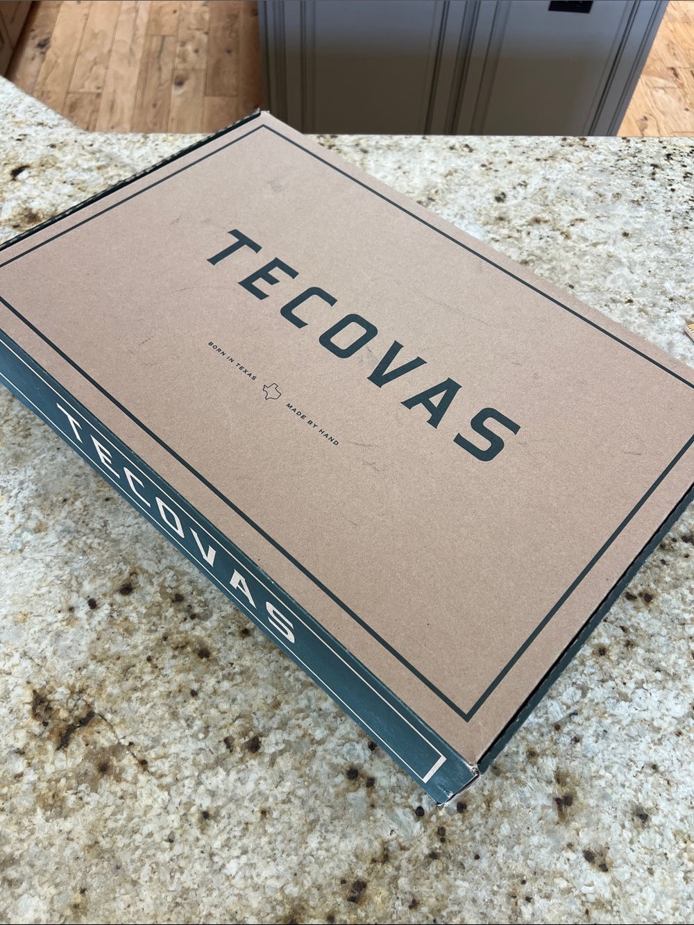 Tecovas Brown and Green Branded Storage Box
